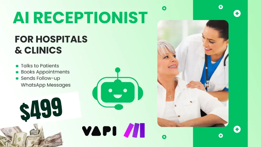AI Receptionist for Hospitals & Clinics